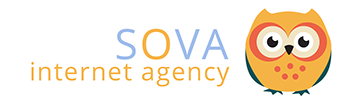 SOVA internet agency — оригинальный логотип агентства